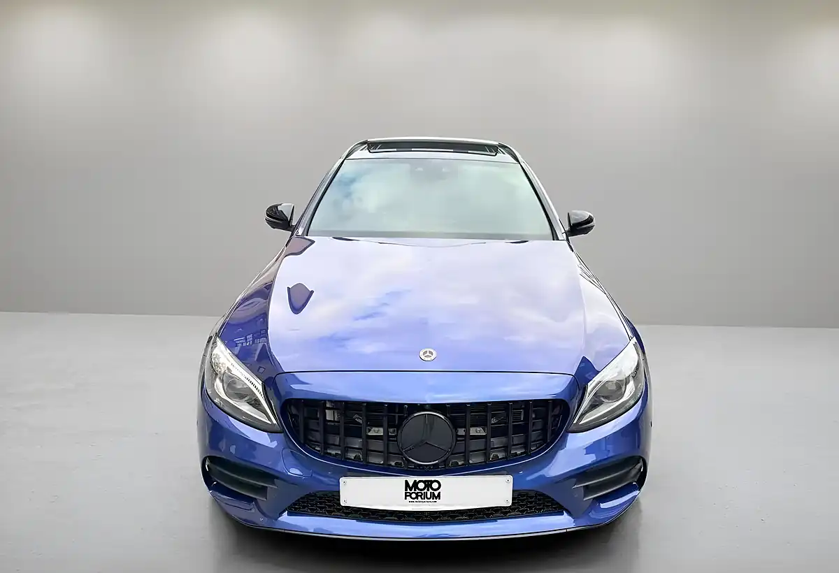 Used 2021 Mercedes-Benz C Class AMG Line Night Edition Premium Plus Blue - Interior and Exterior details 8