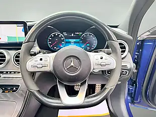 Used 2021 Mercedes-Benz C Class AMG Line Night Edition Premium Plus Blue - Interior and Exterior details 9
