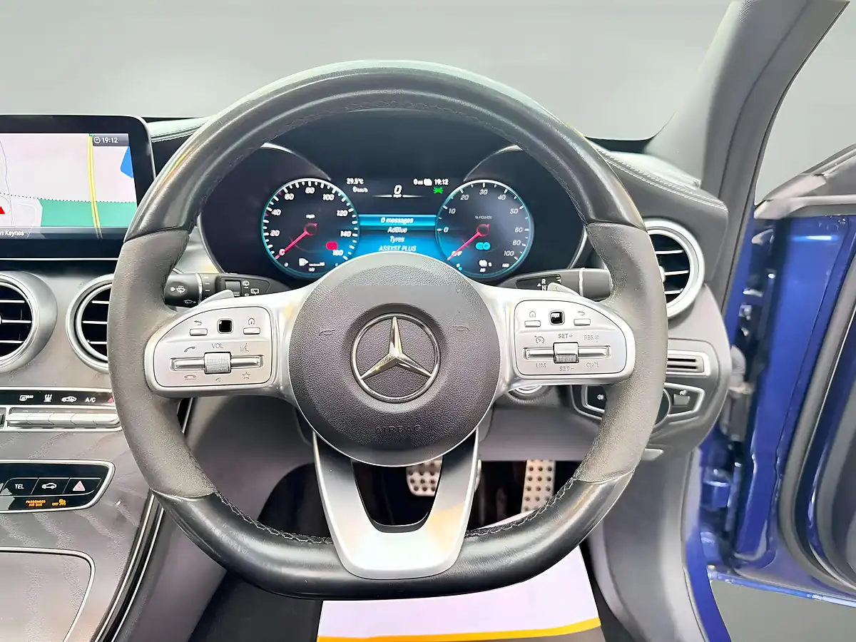 Used 2021 Mercedes-Benz C Class AMG Line Night Edition Premium Plus Blue - Interior and Exterior details 9