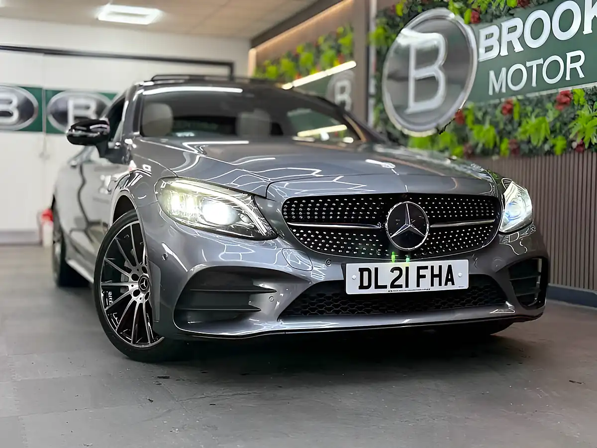 Used 2021 Mercedes-Benz C Class AMG Line Night Edition Premium Plus Grey - Interior and Exterior details 3
