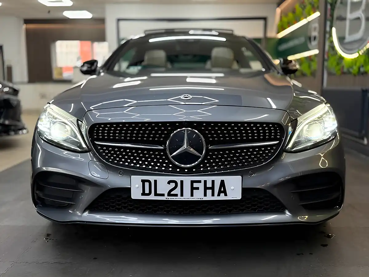 Used 2021 Mercedes-Benz C Class AMG Line Night Edition Premium Plus Grey - Interior and Exterior details 4