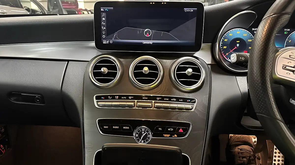 Used 2021 Mercedes-Benz C Class AMG Line (premium) Silver - Interior and Exterior details 16