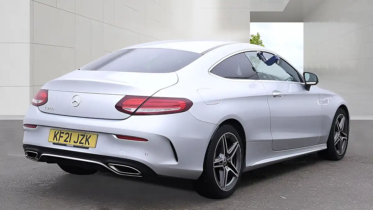 Used 2021 Mercedes-Benz C Class AMG Line (premium) Silver - Interior and Exterior details 3