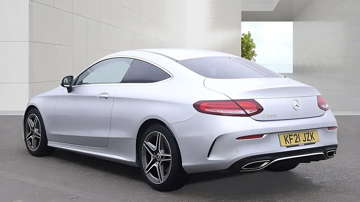 Used 2021 Mercedes-Benz C Class AMG Line (premium) Silver - Interior and Exterior details 5