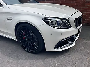 Used 2021 Mercedes-Benz C Class Night Edition Premium Plus White - Interior and Exterior details 2