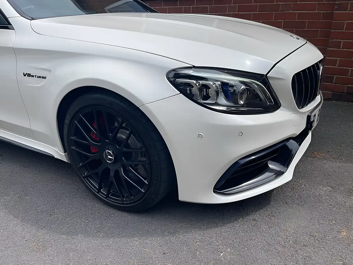 Used 2021 Mercedes-Benz C Class Night Edition Premium Plus White - Interior and Exterior details 2