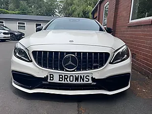 Used 2021 Mercedes-Benz C Class Night Edition Premium Plus White - Interior and Exterior details 6