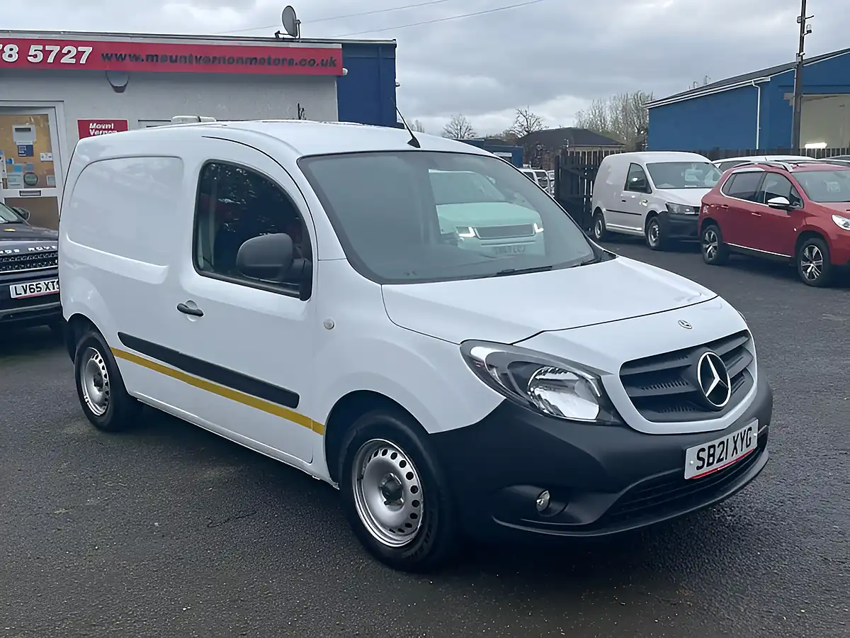 Used 2021 Mercedes-Benz Citan Pure L2 White - Interior and Exterior details 10