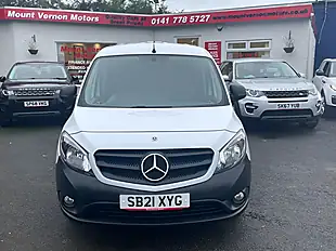 Used 2021 Mercedes-Benz Citan Pure L2 White - Interior and Exterior details 11