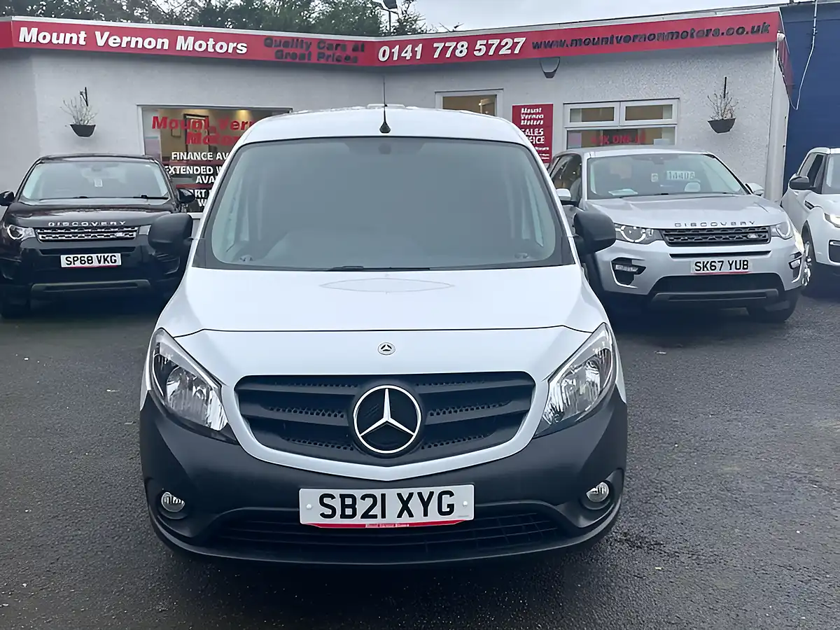 Used 2021 Mercedes-Benz Citan Pure L2 White - Interior and Exterior details 11