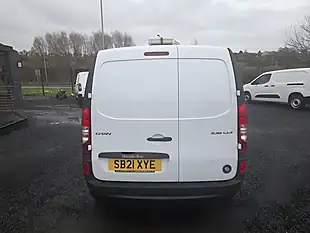 Used 2021 Mercedes-Benz Citan Pure L2 White - Interior and Exterior details 14