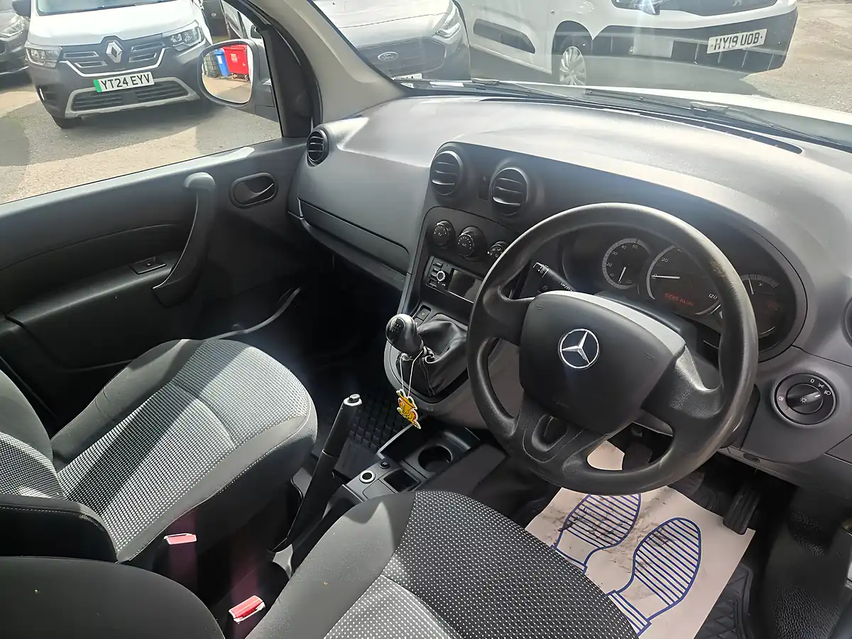Used 2021 Mercedes-Benz Citan Pure Van White - Interior and Exterior details 14