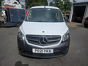 Used 2021 Mercedes-Benz Citan Pure Van White - Interior and Exterior details 2