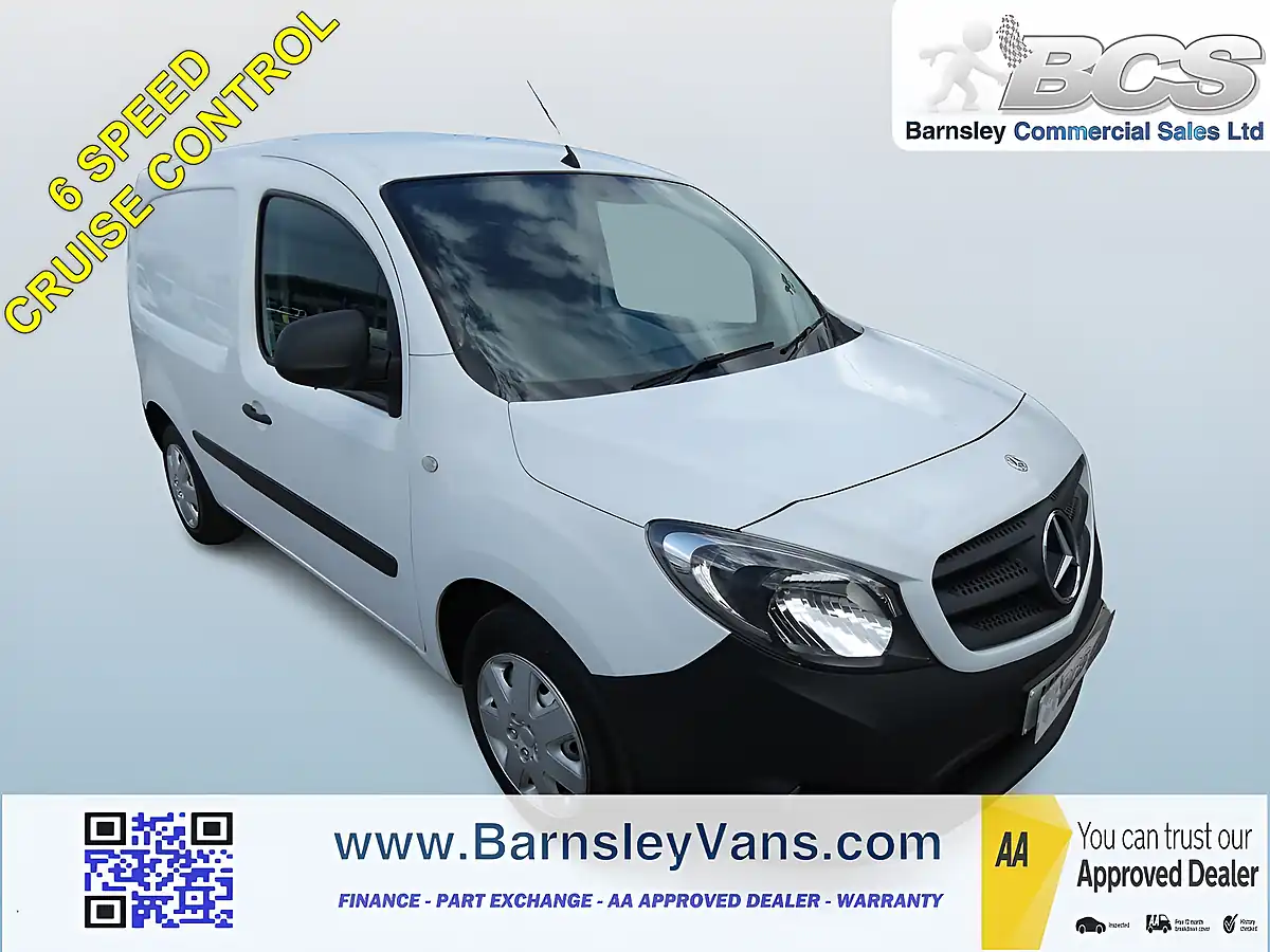 Used 2021 Mercedes-Benz Citan Pure White - Front View