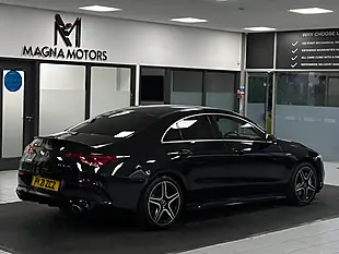 Used 2021 Mercedes-Benz Cla AMG Coupe Black - Interior and Exterior details 12