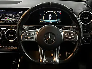 Used 2021 Mercedes-Benz Cla AMG Coupe Black - Interior and Exterior details 14