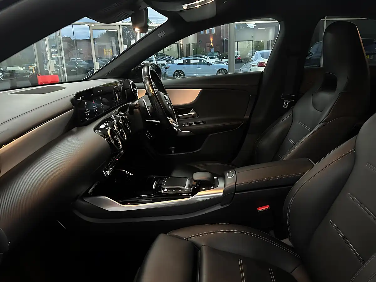 Used 2021 Mercedes-Benz Cla AMG Coupe Black - Interior and Exterior details 20