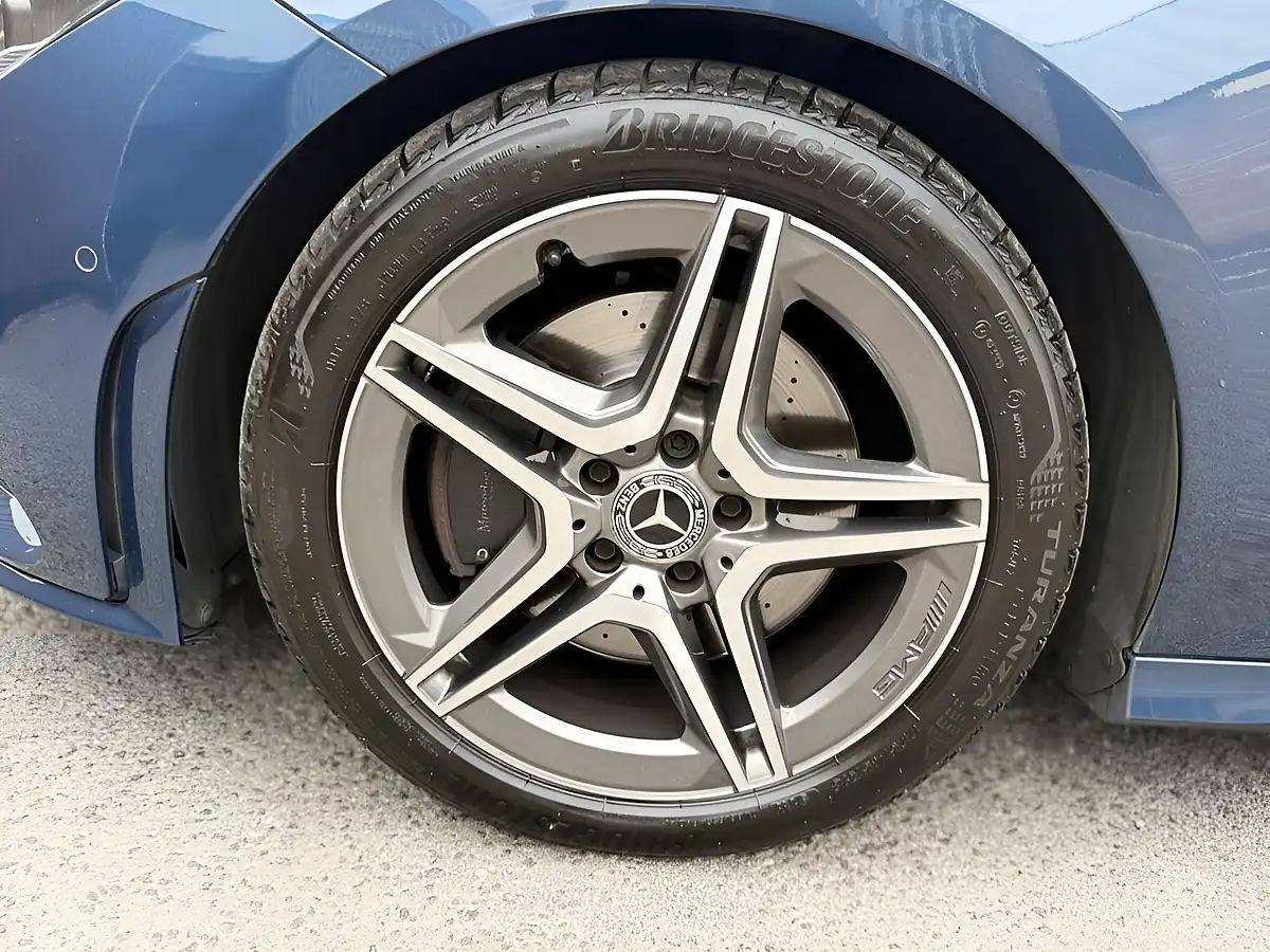 Used 2021 Mercedes-Benz Cla AMG Line Blue - Interior and Exterior details 18