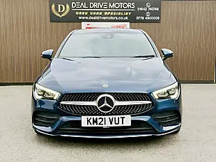 Used 2021 Mercedes-Benz Cla AMG Line Blue - Interior and Exterior details 2