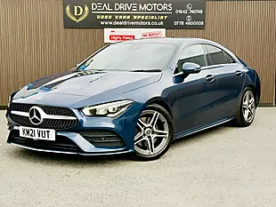 Used 2021 Mercedes-Benz Cla AMG Line Blue - Interior and Exterior details 3