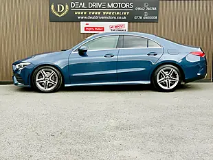Used 2021 Mercedes-Benz Cla AMG Line Blue - Interior and Exterior details 5