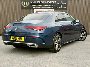 Used 2021 Mercedes-Benz Cla AMG Line Blue - Interior and Exterior details 7