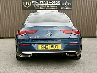 Used 2021 Mercedes-Benz Cla AMG Line Blue - Interior and Exterior details 8