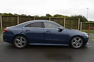 Used 2021 Mercedes-Benz Cla AMG Line Denim Blue - Interior and Exterior details 10