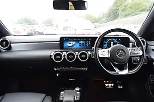 Used 2021 Mercedes-Benz Cla AMG Line Denim Blue - Interior and Exterior details 14