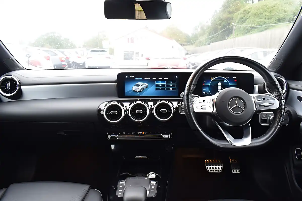 Used 2021 Mercedes-Benz Cla AMG Line Denim Blue - Interior and Exterior details 14
