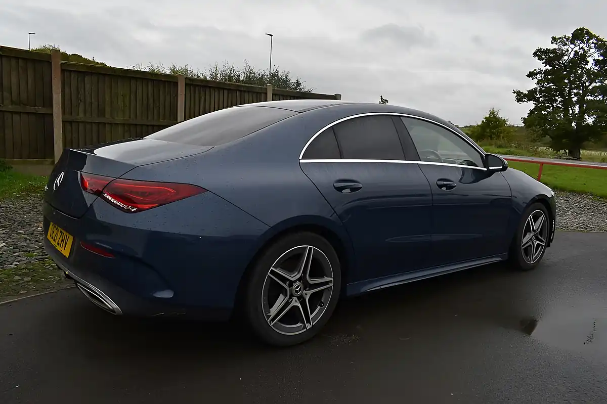 Used 2021 Mercedes-Benz Cla AMG Line Denim Blue - Interior and Exterior details 20