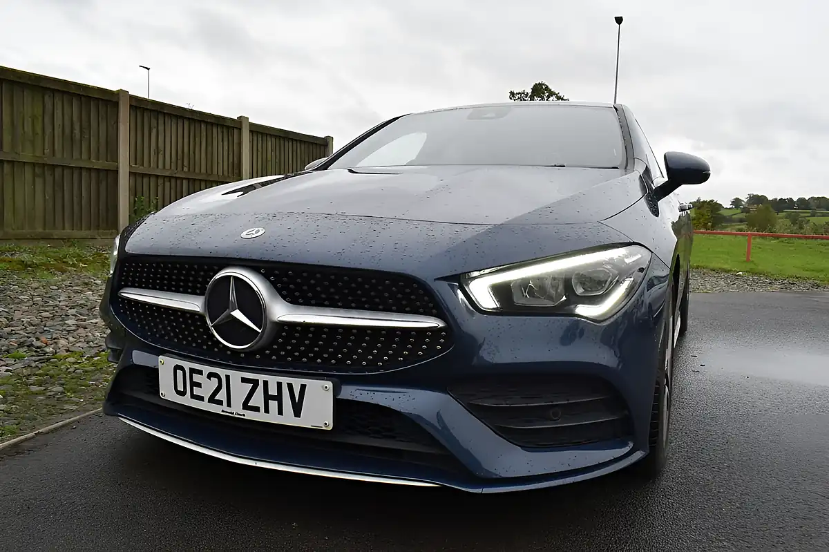 Used 2021 Mercedes-Benz Cla AMG Line Denim Blue - Interior and Exterior details 5