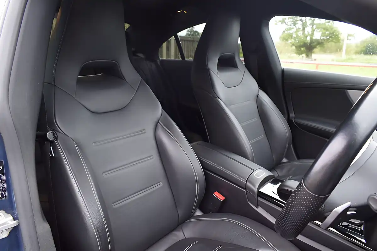 Used 2021 Mercedes-Benz Cla AMG Line Denim Blue - Interior and Exterior details 6