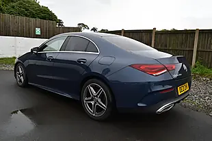 Used 2021 Mercedes-Benz Cla AMG Line Denim Blue - Interior and Exterior details 7