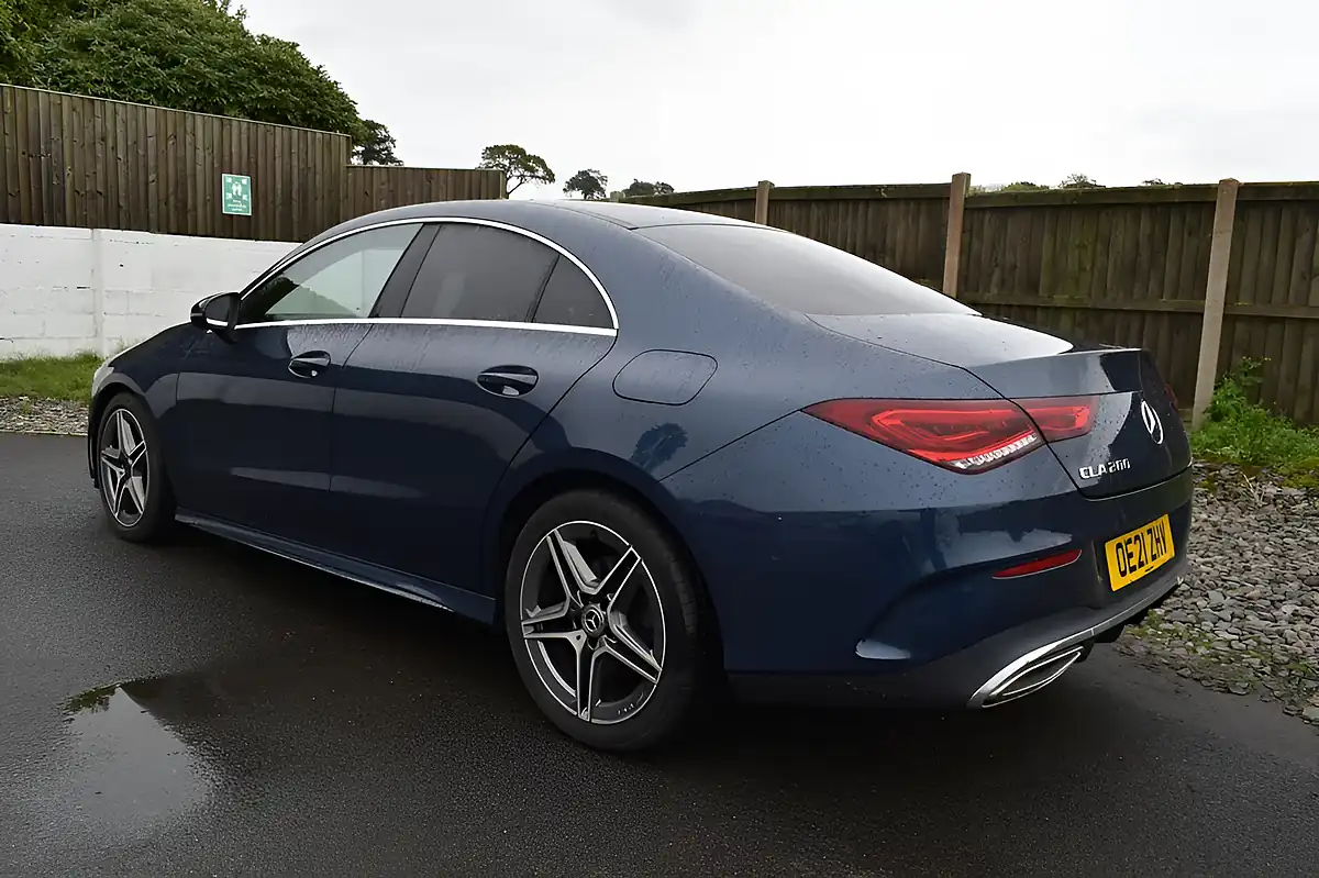 Used 2021 Mercedes-Benz Cla AMG Line Denim Blue - Interior and Exterior details 7