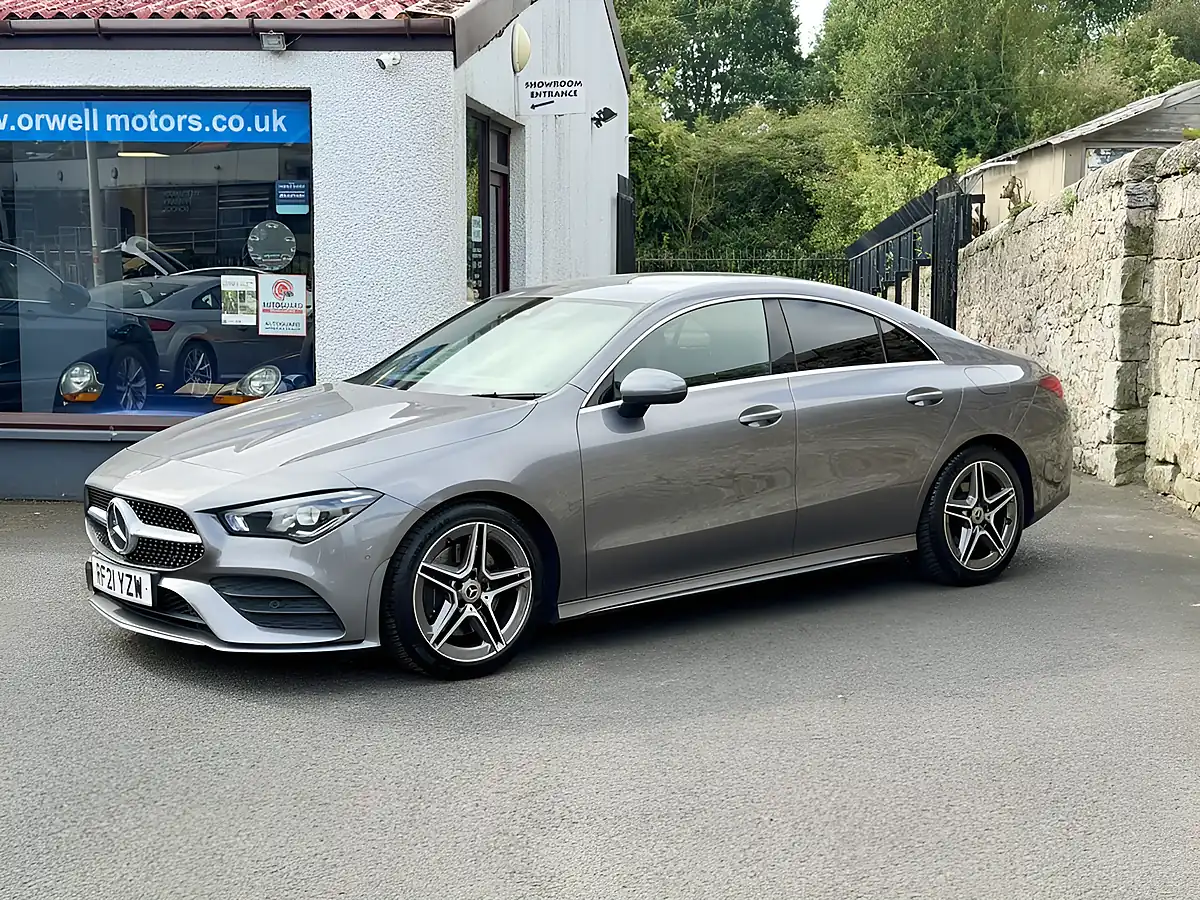 Used 2021 Mercedes-Benz Cla AMG Line Grey - Interior and Exterior details 10