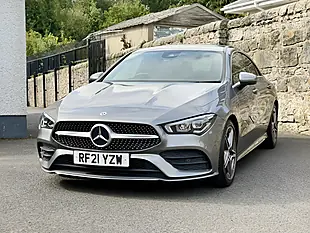 Used 2021 Mercedes-Benz Cla AMG Line Grey - Interior and Exterior details 11
