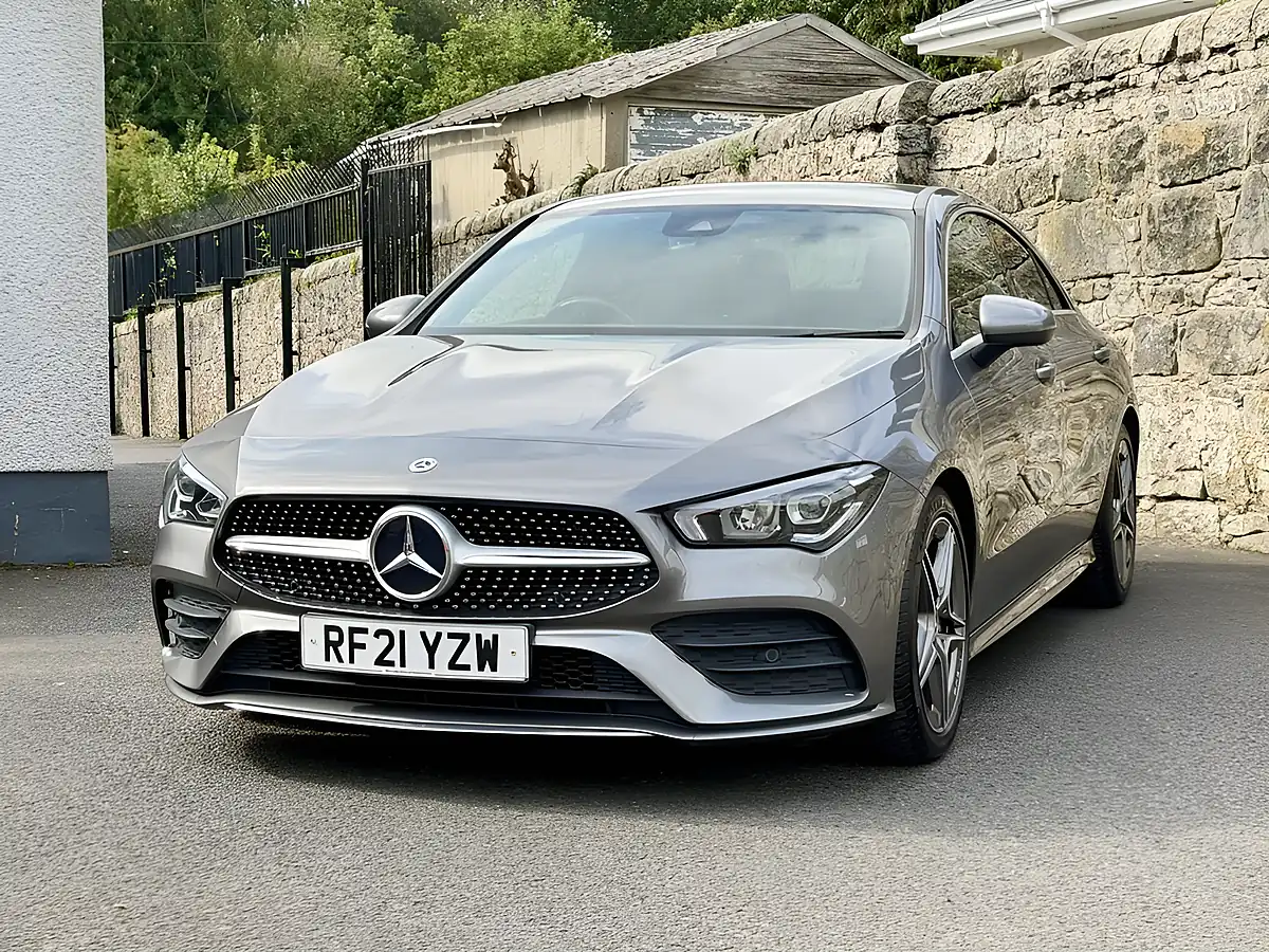 Used 2021 Mercedes-Benz Cla AMG Line Grey - Interior and Exterior details 11