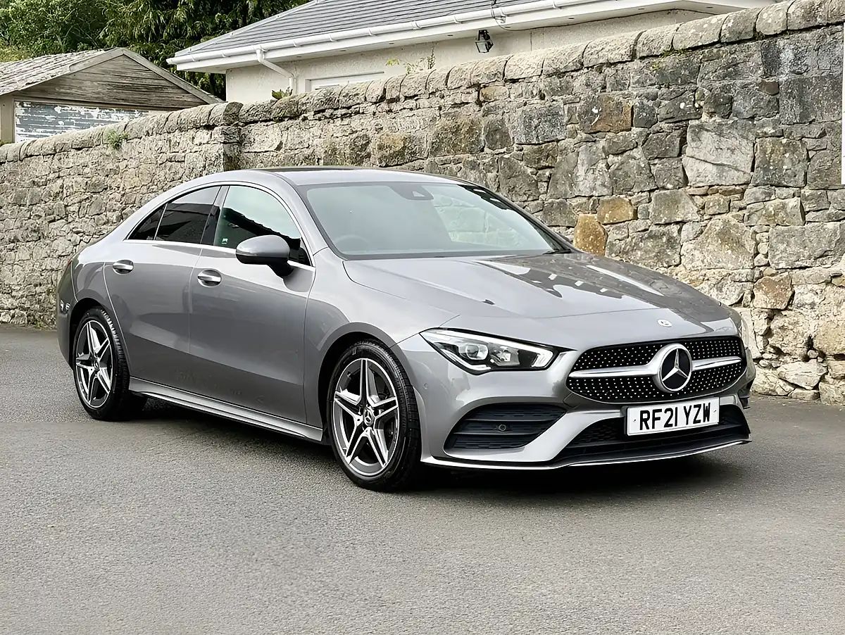 Used 2021 Mercedes-Benz Cla AMG Line Grey - Interior and Exterior details 14