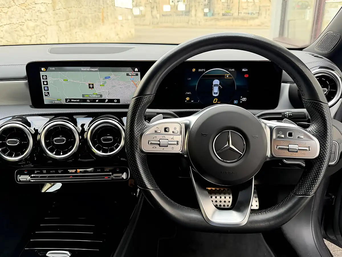 Used 2021 Mercedes-Benz Cla AMG Line Grey - Interior and Exterior details 15