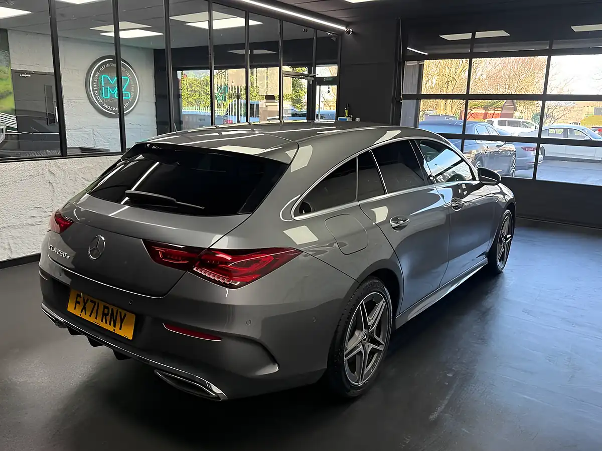Used 2021 Mercedes-Benz Cla AMG Line (premium) Grey - Interior and Exterior details 12