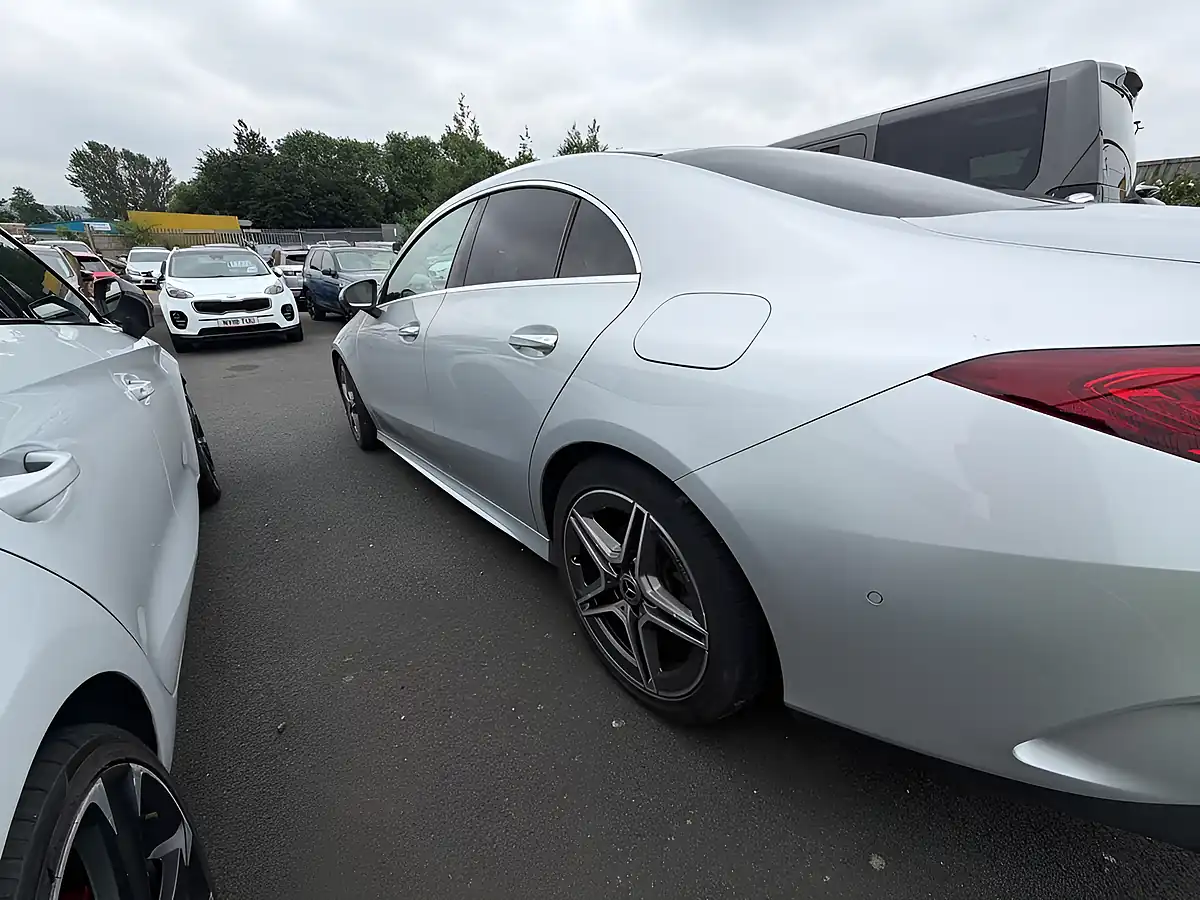 Used 2021 Mercedes-Benz Cla AMG Line (premium Plus 2) Silver - Interior and Exterior details 4