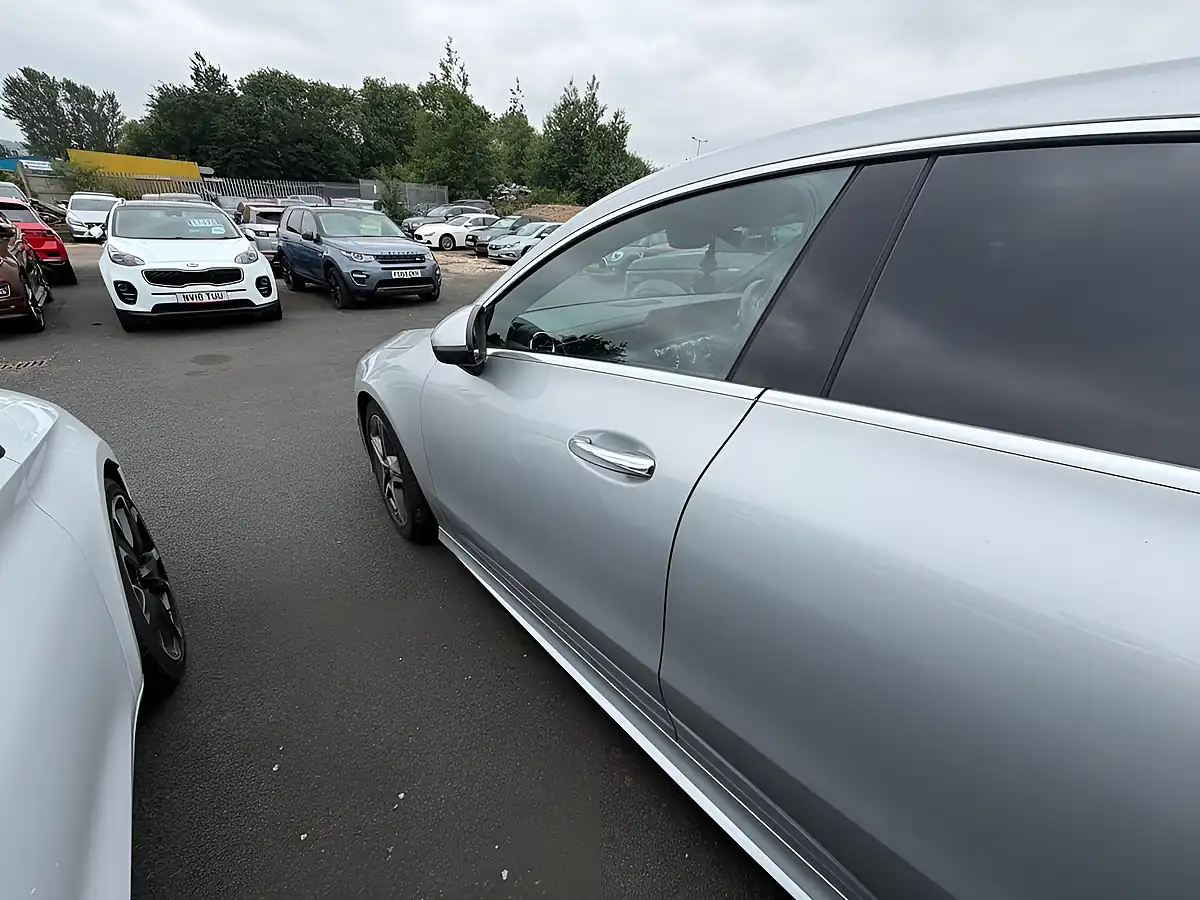 Used 2021 Mercedes-Benz Cla AMG Line (premium Plus 2) Silver - Interior and Exterior details 5