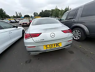 Used 2021 Mercedes-Benz Cla AMG Line (premium Plus 2) Silver - Interior and Exterior details 7