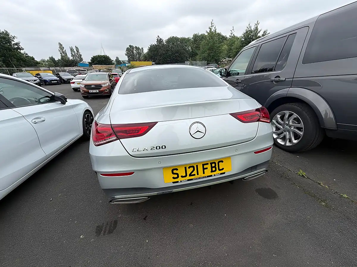Used 2021 Mercedes-Benz Cla AMG Line (premium Plus 2) Silver - Interior and Exterior details 7