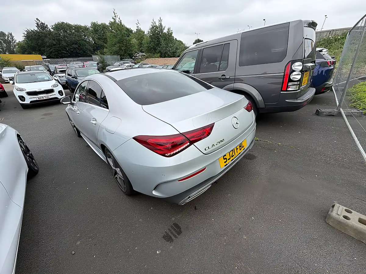 Used 2021 Mercedes-Benz Cla AMG Line (premium Plus 2) Silver - Interior and Exterior details 8