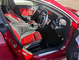 Used 2021 Mercedes-Benz Cla AMG Line Premium Plus Red - Interior and Exterior details 10