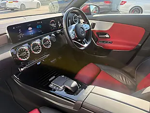 Used 2021 Mercedes-Benz Cla AMG Line Premium Plus Red - Interior and Exterior details 19