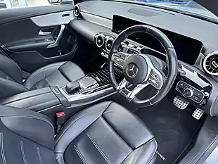 Used 2021 Mercedes-Benz Cla CLA35 AMG Coupe Silver - Interior and Exterior details 10