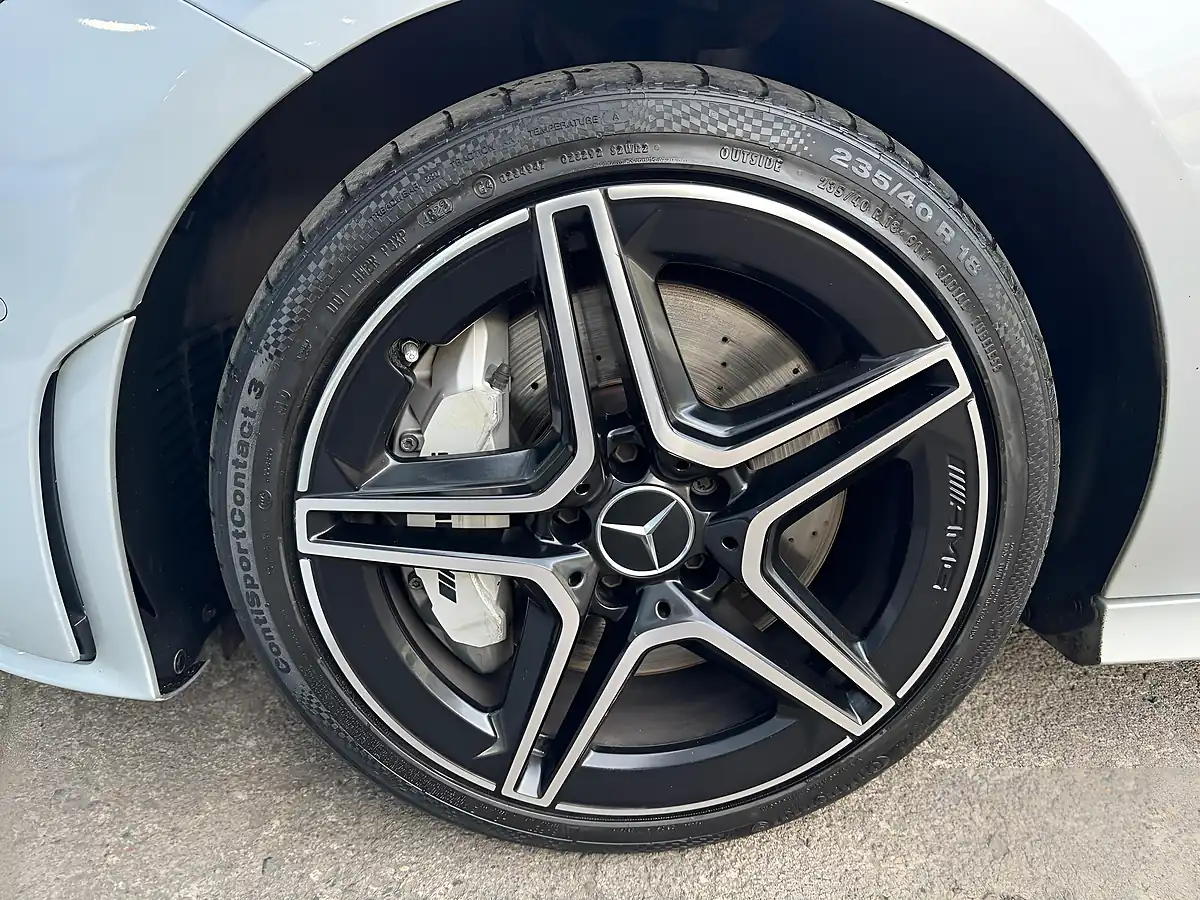 Used 2021 Mercedes-Benz Cla CLA35 AMG Coupe Silver - Interior and Exterior details 17